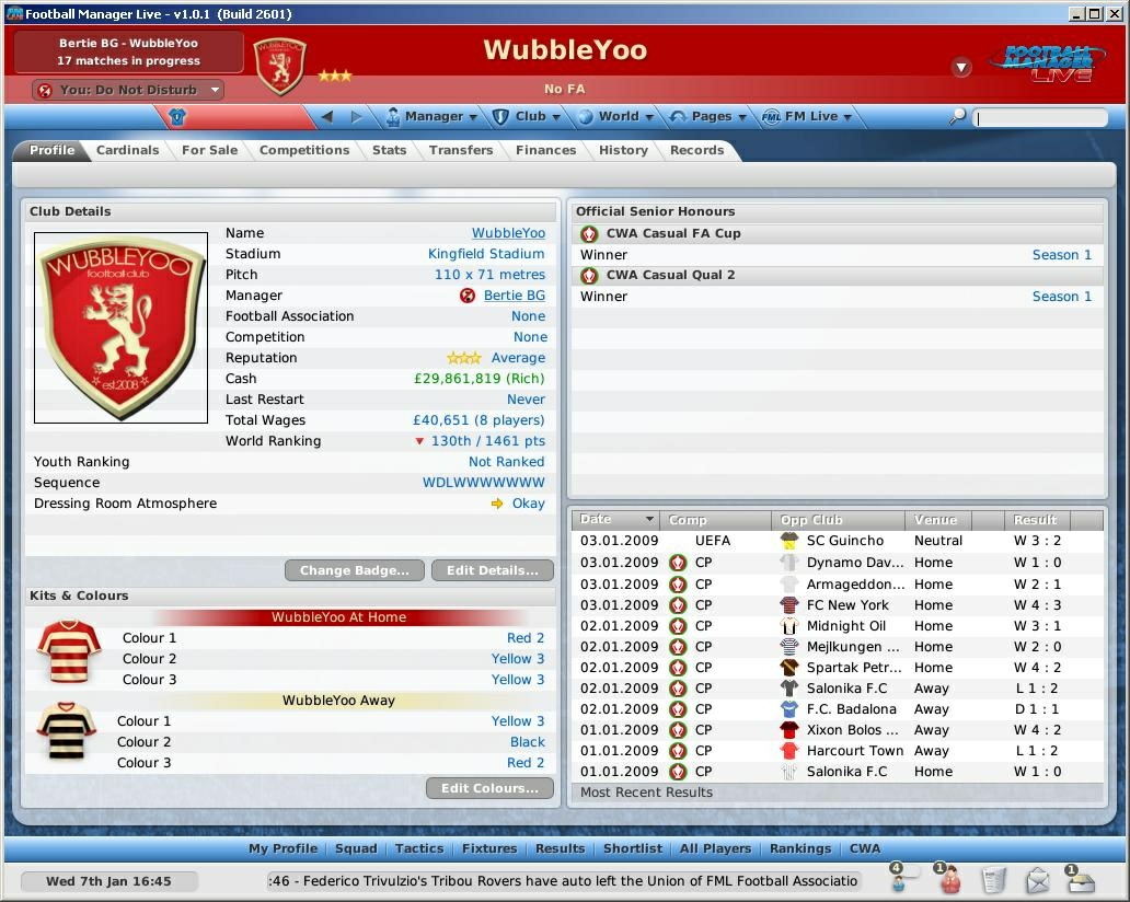Football Manager Live - Imagen 17